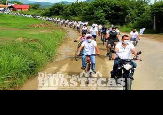 Promueven  rodada ciclista