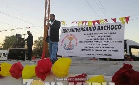 Celebraron aniversario de la colonia Bachoco
