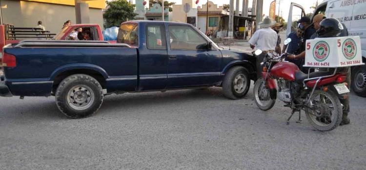Chocó camioneta en la México-Laredo