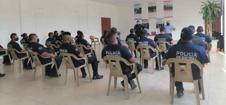 Curso de Sensibilización dieron a Policía Municipal Curso de Sensibilización dieron a Policía Municipal