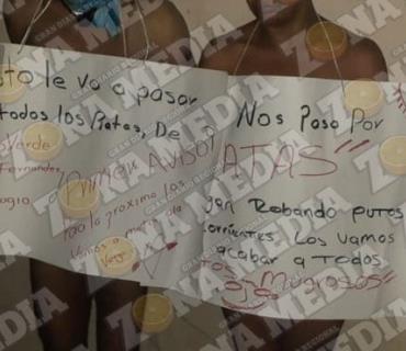 "ENCUERADOS" Y AMORDAZADOS "ENCUERADOS" Y AMORDAZADOS