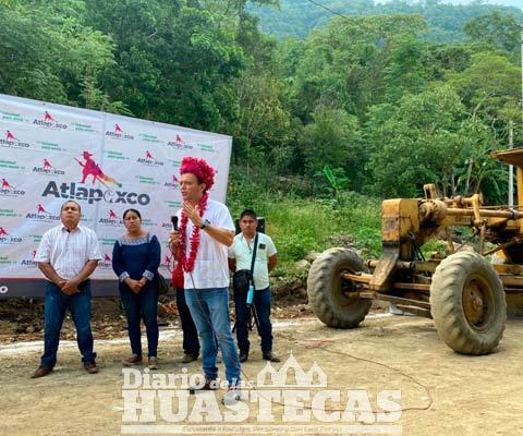 Iniciaron trabajos de pavimentación