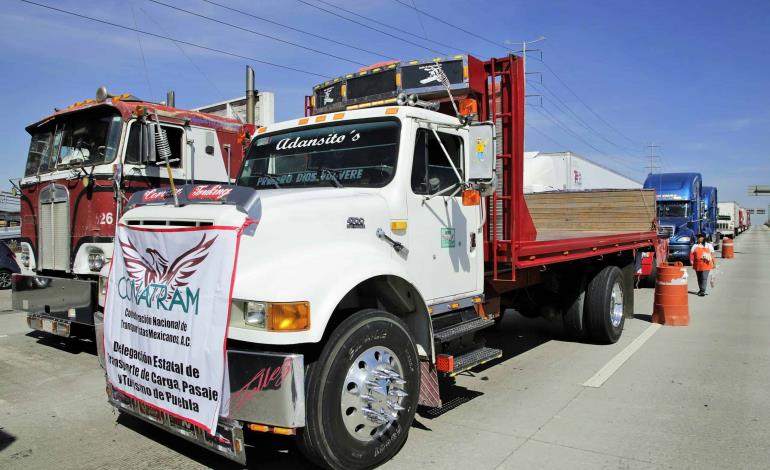 Protesta transportista contra la inseguridad