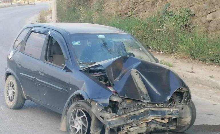 Destrozó su auto y lo abandonó en la México – Tampico