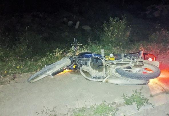 Murió motociclista que se accidentó en Romantla