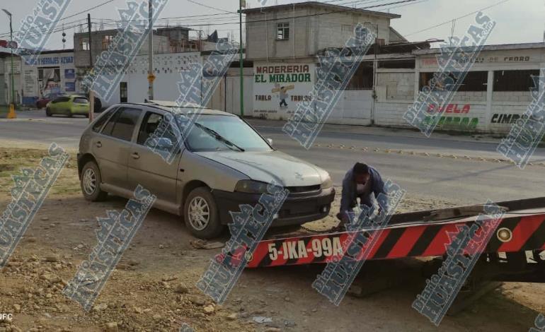 Estatales detuvieron a sospechoso conductor