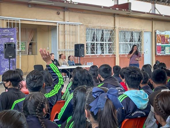 IHJ imparte conferencias en beneficio de juventudes en formación