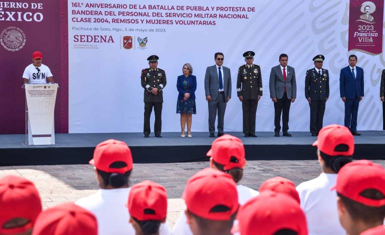 Conmemoraron el aniversario número 161° de la Batalla de Puebla