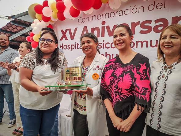 CONMEMORA HOSPITAL BÁSICO DE HUEHUETLA 15 AÑOS DE ATENCIÓN MÉDICA A HABITANTES DE ESA REGIÓN