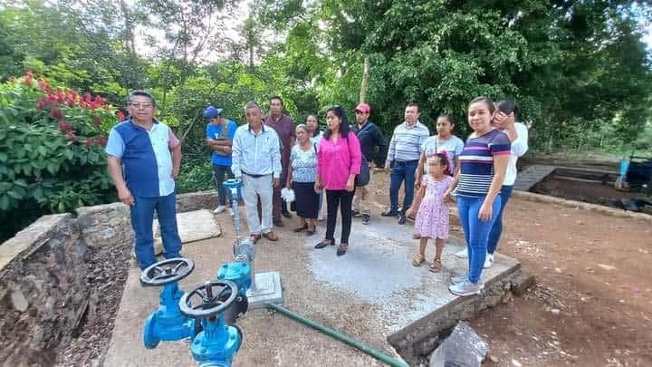 Inauguraron obra de agua potable en Huautla