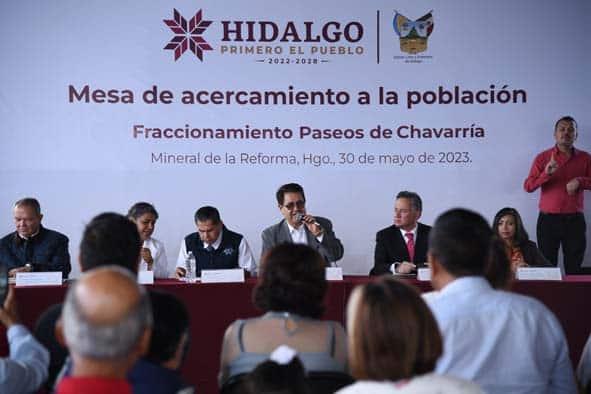 Autoridades de los diferentes niveles de gobierno rinden cuentas en Mineral de la Reforma