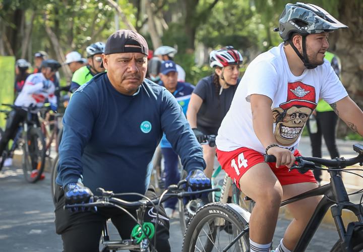 Semot llevó a cabo rodada ciclista y panel de movilidad sustentable