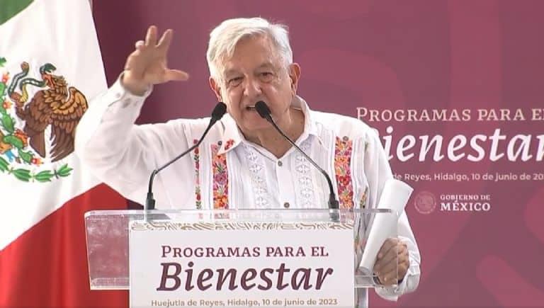 AMLO agradeció a los huejutlenses