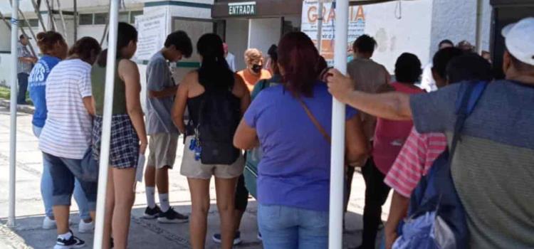 Exponen al calor a derechohabientes