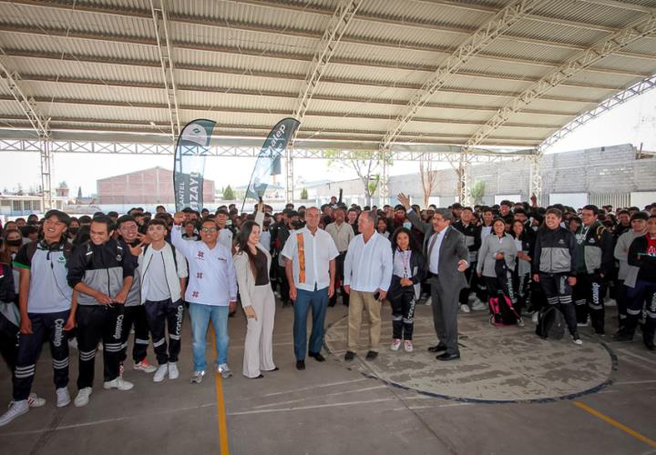 Visitan autoridades educativas instalaciones del plantel Tizayuca de Conalep