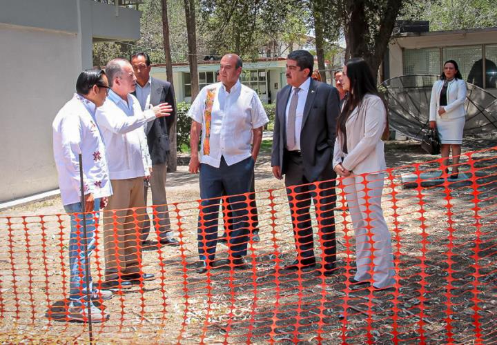 Visitan autoridades educativas instalaciones del plantel Tizayuca de Conalep