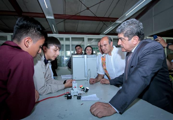 Visitan autoridades educativas instalaciones del plantel Tizayuca de Conalep