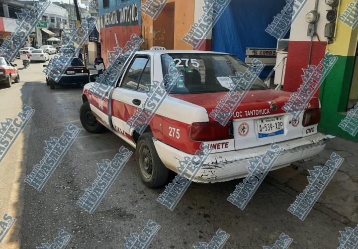En TantoyucaCamión de Gamesa chocó contra taxi