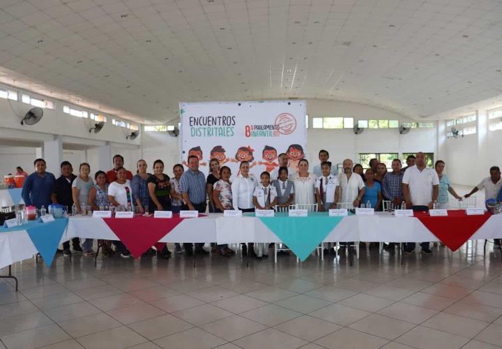 Se reunieron embajadores del 8° parlamento infantil en Orizatlán
