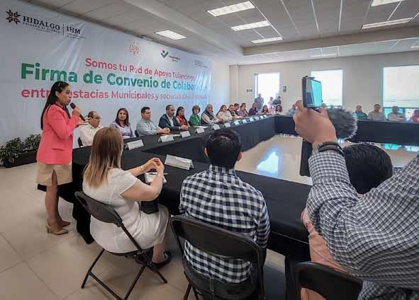 IHM instala modelo “Somos tu Red de Apoyo” en Tulancingo