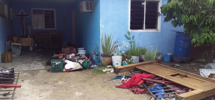 Vivienda ardió en la Méndez 