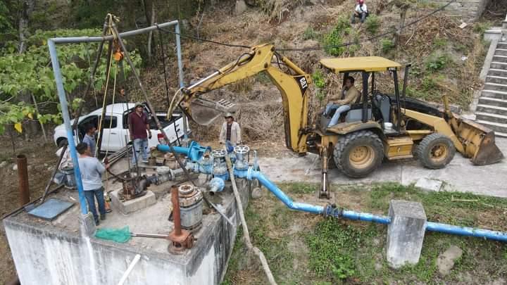 ¡Huautlenses por fin tendrán agua!