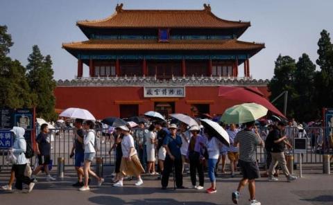 Alerta amarilla en China por altas temperaturas