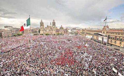 Obrador festejó 5 años de su triunfo electoral