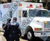 En la Cececapa-Corrala Policía chocó contra camión