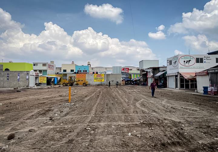 Ejecuta Gobierno de Hidalgo trabajos de rehabilitación en Central de Abasto Pachuca