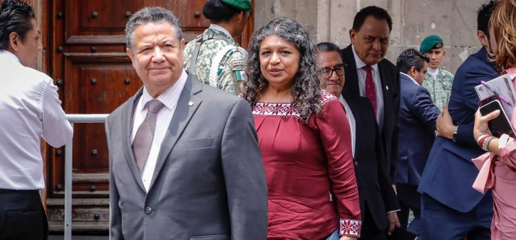 Julio Menchaca sostuvo reunión con el Presidente de la Republica