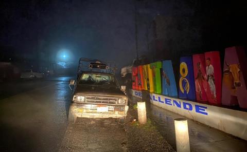 Mega apagón en la sierra por tormenta
