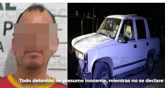 Automovilista fue detenido