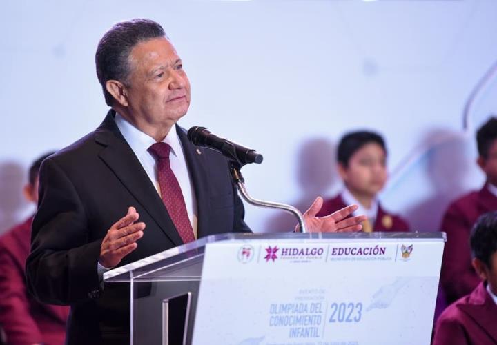 Gobierno de Hidalgo reconoce a las y los ganadores de la Olimpiada de Conocimiento Infantil
