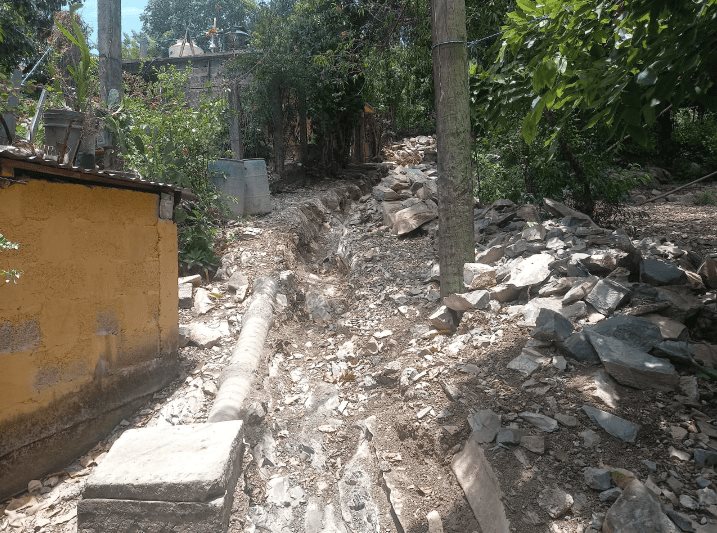 Inició rehabilitación de calle en Colonia Hidalgo 