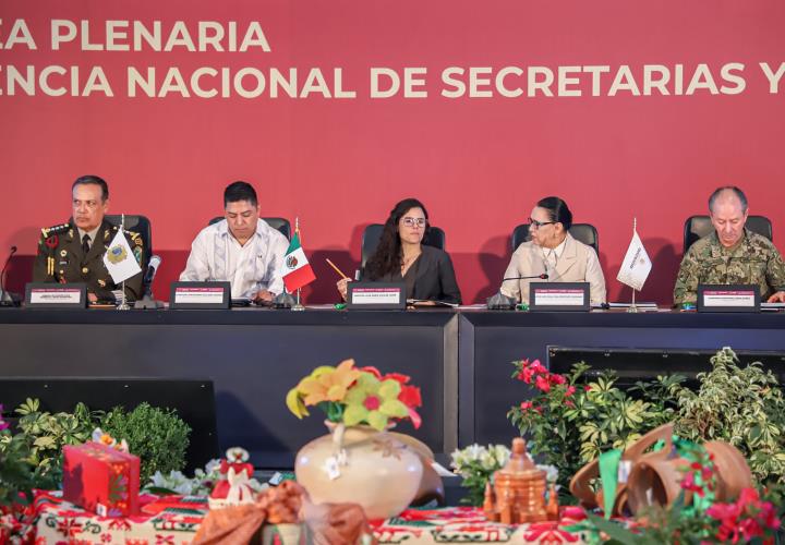 Participa Hidalgo en la Asamblea Plenaria de la Conferencia Nacional de Secretarias y Secretarios de Seguridad Pública