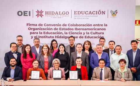 IHE y la Organización de Estados Iberoamericanos firmaron convenio para la consolidación de proyectos
