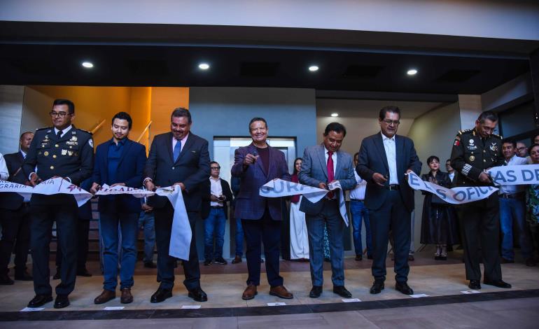 Inaugura Julio Menchaca oficinas de la Procuraduría Agraria en Hidalgo