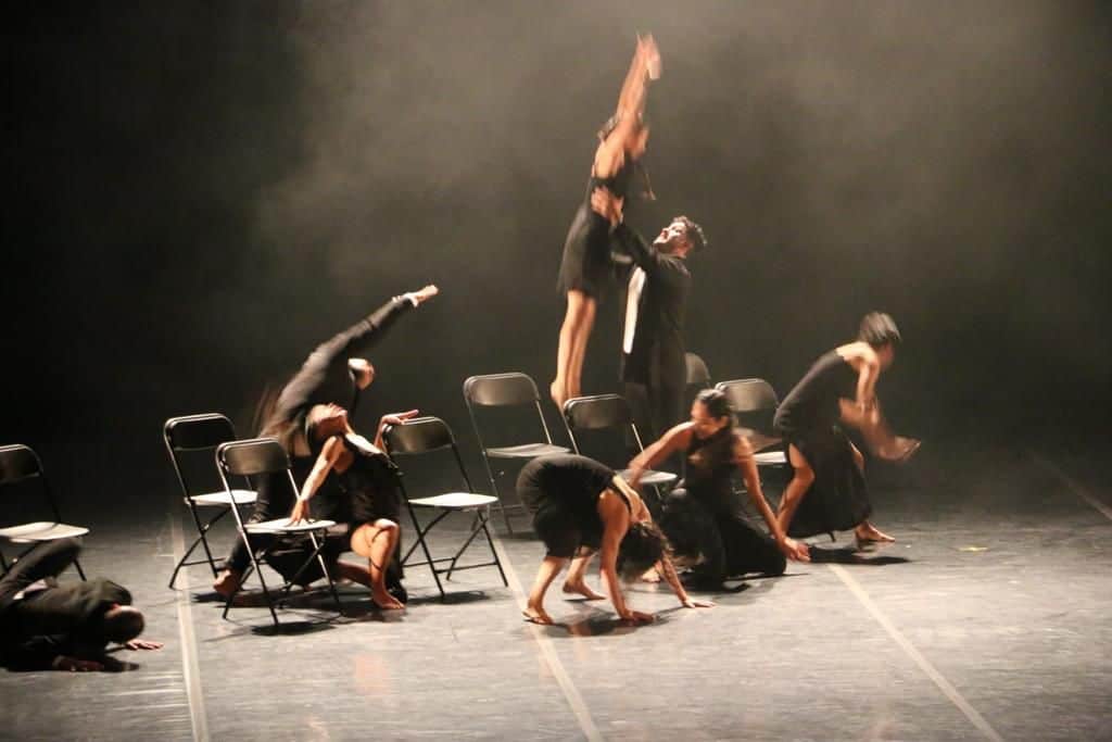 F2 La puesta en escena de la compañía Ictus Danza de Morelos, con un concertó Grosso, llenaron el Teatro de la Paz.
