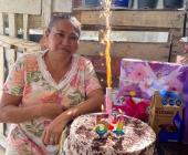 Pastel de cumpleaños para Ana Delia Montes
