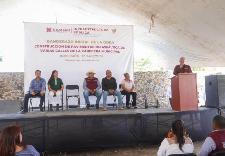 SIPDUS anuncia obras por 7.5 mdp en Cardonal y Chilcuautla