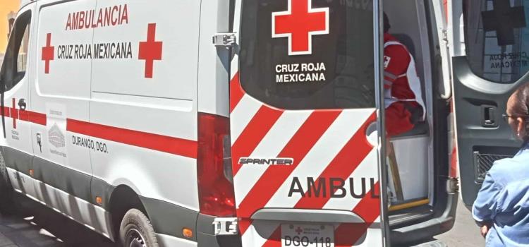 Joven lesionado al caer de "moto"