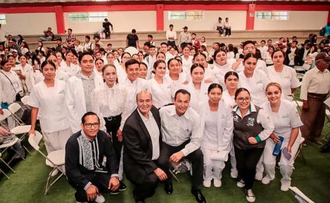 Comunidad estudiantil del Valle del Mezquital se beneficia con Becas para la Trasformación