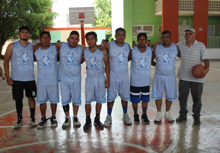 Ahuacatitla campeón en la segunda fuerza de baloncesto comunitario 