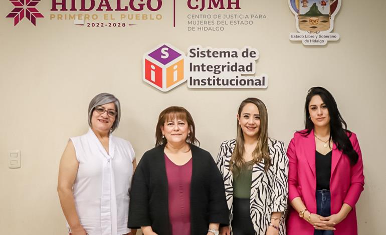 Modelo hidalguense de atención a mujeres en situación de violencia, es reconocido por la CONAVIM