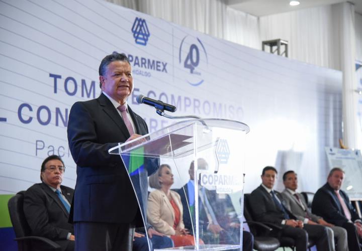 Sentido social de las empresas impulsa desarrollo de Hidalgo: Julio Menchaca