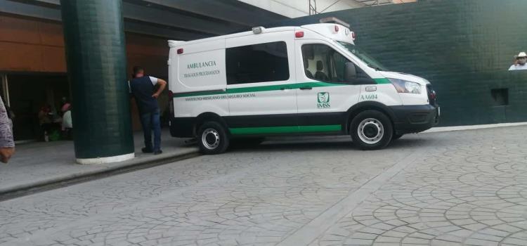 Paciente intentó escapar del IMSS