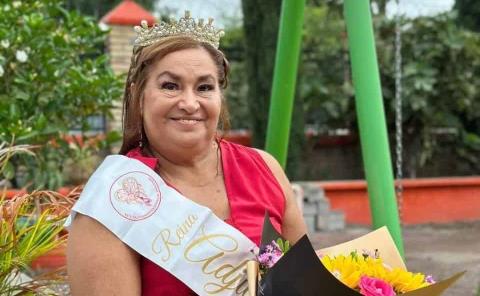 Ganó la corona de Adjuntas la señora Cristina Castañón