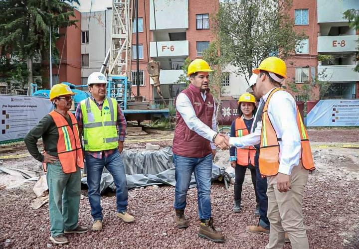 Caasim inició los trabajos de perforación en el pozo de la colonia Juan C. Doria