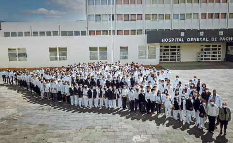 Hospital General de Pachuca conmemora su 45 aniversario